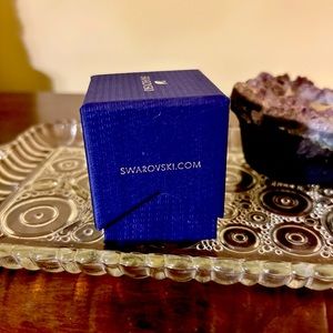 Swarovski CZ and sterling silver costume ring